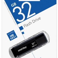 3.0 USB флеш накопитель Smartbuy 32GB Dock Black (SB32GBDK-K3)