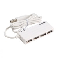 USB-HUB Smartbuy 4 порта белый (SBHA-6810-W)