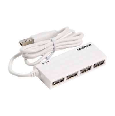 USB-HUB Smartbuy 4 порта белый (SBHA-6810-W) USB-HUB Smartbuy 4 порта белый (SBHA-6810-W)