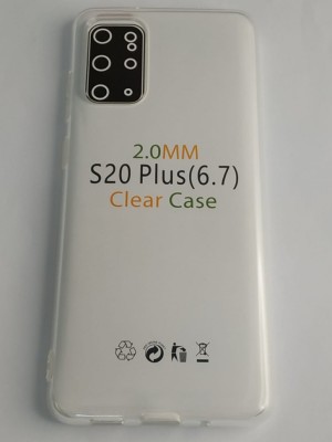 Чехол-накладка силикон 2.0мм Samsung Galaxy S20 Plus прозрачный Чехол-накладка силикон 2.0мм Samsung Galaxy S20 Plus прозрачный