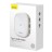 USB-С хаб Baseus 2USB/1C/SD/TF/HDMI 4K/RJ45/3.5мм CAHUB-AU02 белый