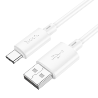 Usb Кабель-зарядка Type-C Hoco X88 3A 1м белый