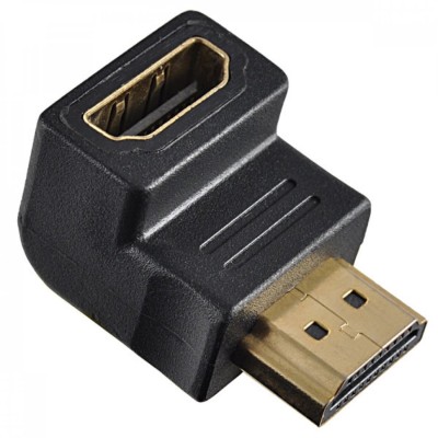 Переходник HDMI (мама) - HDMI (папа) Perfeo (A7005) угловой Переходник HDMI (мама) - HDMI (папа) Perfeo (A7005) угловой