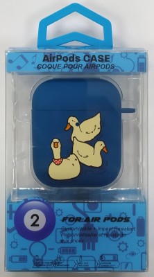 Силиконовый светящийся в темноте чехол для AirPods 1/2 Luxo Kaws рисунок №5 Силиконовый светящийся в темноте чехол для AirPods 1/2 Luxo Kaws рисунок №5