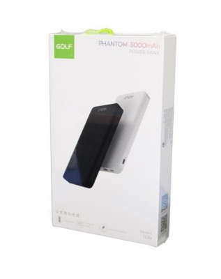 Powerbank GOLF G34 5000 mah + Кабель /In Micro usb /Type-C, Lightning/Out USB 2.1A/белый Powerbank GOLF G34 5000 mah + Кабель /In Micro usb /Type-C, Lightning/Out USB 2.1A/белый
