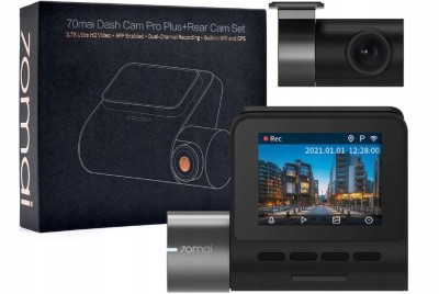 Видеорегистратор Xiaomi 70mai Dash Cam Pro Plus+ Rear Cam Set A500S-1 чёрный Видеорегистратор Xiaomi 70mai Dash Cam Pro Plus+ Rear Cam Set A500S-1 чёрный