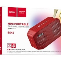 Bluetooth колонка Hoco BS42 BT5.0/500mAh/2ч/5Вт/TF красная