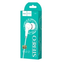 Стереонаушники Hoco M58 Amazing с микрофоном 1.2м белые