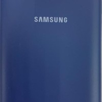 Накладка для Samsung Galaxy J6 (2018) Silicone cover темно-синяя