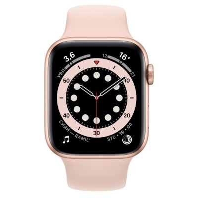 Apple Watch Series 6 44мм РСТ (M00E3RU/A) золотой Apple Watch Series 6 44мм РСТ (M00E3RU/A) золотой
