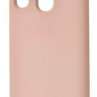 Накладка для Samsung Galaxy A40 Silicone cover пудро