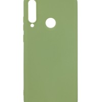 Накладка для Huawei Y6P Silicone cover болотная
