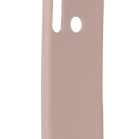 Накладка для Huawei Honor 9C Silicone cover пудро
