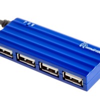 USB-HUB Smartbuy 4 порта голубой (SBHA-6810-B)