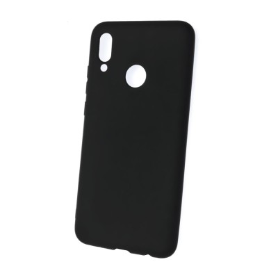 Чехол-накладка для Huawei P Smart (2019) силикон матовый чёрный Чехол-накладка для Huawei P Smart (2019) силикон матовый чёрный
