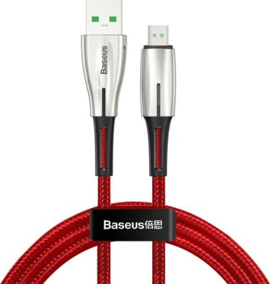 Usb Кабель-зарядка Micro Baseus Waterdrop 4A 2м (CAMRD-C09) красный Usb Кабель-зарядка Micro Baseus Waterdrop 4A 2м (CAMRD-C09) красный