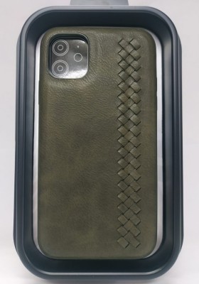 Накладка для i-Phone 11 Kajsa Preppie Collection оливковая Накладка для i-Phone 11 Kajsa Preppie Collection оливковая