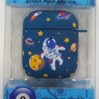 Силиконовый светящийся в темноте чехол для AirPods 1/2 Luxo Kaws рисунок №6