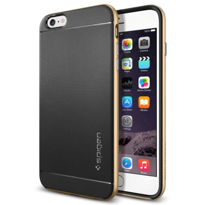 Чехол Spigen для i-Phone 6 Plus Neo Hybrid Series SGP11068 шампань Чехол Spigen для i-Phone 6 Plus Neo Hybrid Series SGP11068 шампань