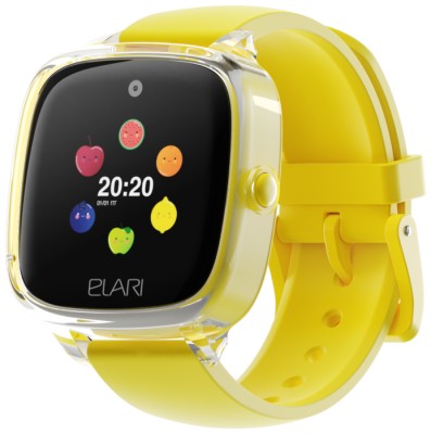 Детские часы Elari KidPhone Fresh KP-F 1.3&quot;/240x240/480mAh/72ч/Micro-SIM/2G/BT3.0/0.3Мп желтые Детские часы Elari KidPhone Fresh KP-F 1.3"/240x240/480mAh/72ч/Micro-SIM/2G/BT3.0/0.3Мп желтые