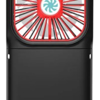 Вентилятор портативный + powerbank 3000mAh Xiaomi F20 черный