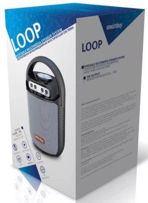 Акустическая система Smartbuy LOOP, 5Вт, Bluetooth, MP3, FM-радио (арт.SBS-5030)/50 Акустическая система Smartbuy LOOP, 5Вт, Bluetooth, MP3, FM-радио (арт.SBS-5030)/50