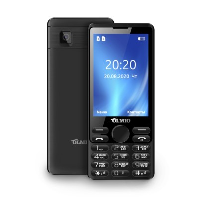 Мобильный телефон Olmio E35 3,5&quot;/4000 mAh/камера 1,3мп/фонарик//MicroSD черный Мобильный телефон Olmio E35 3,5"/4000 mAh/камера 1,3мп/фонарик//MicroSD черный