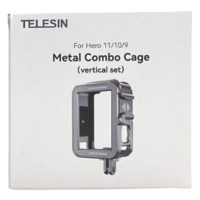 Вертикальное крепление Telesin Metal Combo Cage GP-FMS-G11 для GoPro Hero 11/10/9