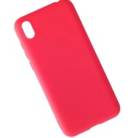 Накладка для Samsung Galaxy A10 Silicone cover красная