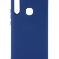 Накладка для Huawei Y9 2019 Silicone cover темно-синяя