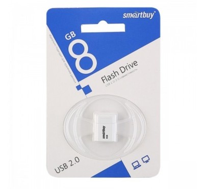 USB флеш накопитель Smartbuy 8GB Lara White (SB8GBLara-W) USB флеш накопитель Smartbuy 8GB Lara White (SB8GBLara-W)