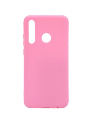 Накладка для Huawei Honor 9C Silicone cover розовая Накладка для Huawei Honor 9C Silicone cover розовая