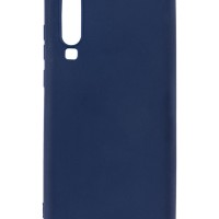 Накладка для Huawei P30 Silicone cover темно-синяя