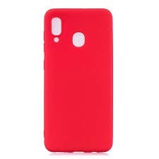Накладка для Huawei Honor 8C Silicone cover красная Накладка для Huawei Honor 8C Silicone cover красная