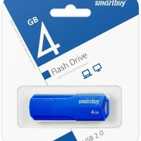 USB флеш накопитель SmartBuy 4GB Clue Blue (SB4GBCLU-BU)