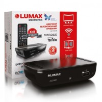 ТВ-приставка для приема цифрового телевидения Lumax DV1110HD
