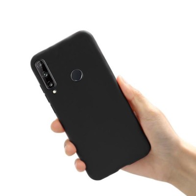 Чехол-накладка для Huawei Honor Y8P (2020) силикон матовый чёрный Чехол-накладка для Huawei Honor Y8P (2020) силикон матовый чёрный