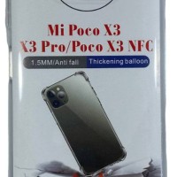 Чехол-накладка силикон 1.5мм Xiaomi Poco X3/X3Pro прозрачный