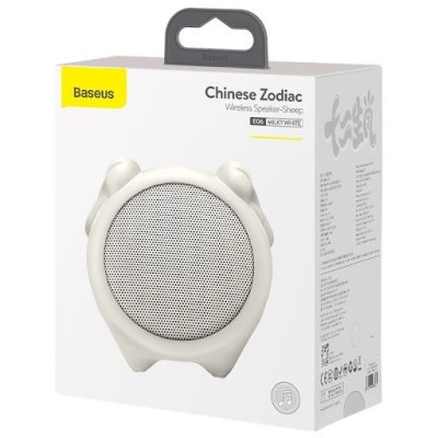 Bluetooth колонка Baseus Sheep E06 IP55 V5.0 (NGE06-B02) белая Bluetooth колонка Baseus Sheep E06 IP55 V5.0 (NGE06-B02) белая