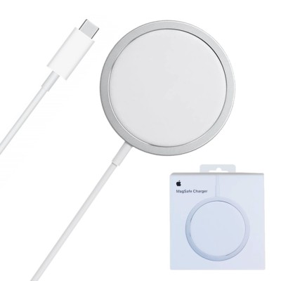 Usb Кабель-зарядка магнитный Type-C для i-Phone 12 белый Usb Кабель-зарядка магнитный Type-C для i-Phone 12 белый
