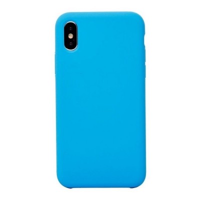 Накладка для i-Phone X Hoco Pure series силиконовая, голубая Накладка для i-Phone X Hoco Pure series силиконовая, голубая