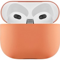 Силиконовый чехол для AirPods 3 папайя