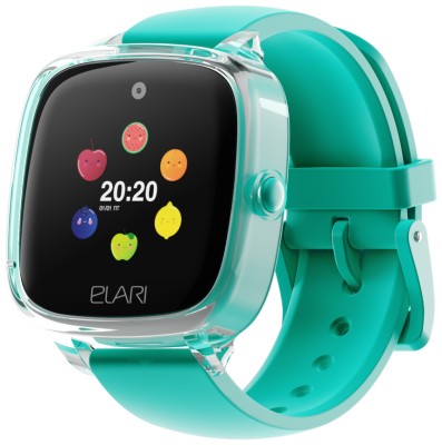 Детские часы Elari KidPhone Fresh KP-F 1.3&quot;/240x240/480mAh/72ч/Micro-SIM/2G/BT3.0/0.3Мп зеленые Детские часы Elari KidPhone Fresh KP-F 1.3"/240x240/480mAh/72ч/Micro-SIM/2G/BT3.0/0.3Мп зеленые