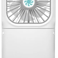 Вентилятор портативный + powerbank 3000mAh Xiaomi F20 белый