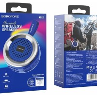Bluetooth колонка Borofone BR2 BT5.0/500mAh/2ч/3Вт/TF синяя