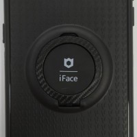 Чехол-накладка для Samsung Galaxy S7 Edge силикон iface с держателем черный