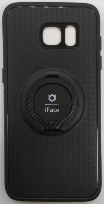 Чехол-накладка для Samsung Galaxy S7 Edge силикон iface с держателем черный Чехол-накладка для Samsung Galaxy S7 Edge силикон iface с держателем черный
