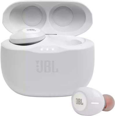 Беспроводные наушники TWS JBL T125 TWS BT5.0/85mAh/8ч белые Беспроводные наушники TWS JBL T125 TWS BT5.0/85mAh/8ч белые