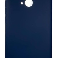 Накладка для Xiaomi Redmi 10C Silicone cover без логотипа синяя