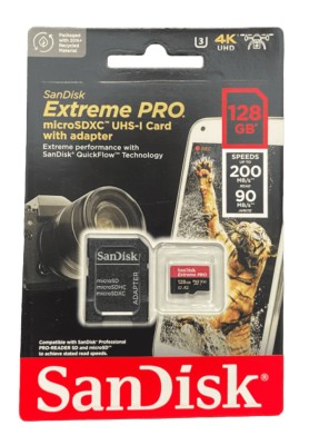 SDXC карта памяти Sandisk Extreme Pro 128GB 200MB/s UHS-I (SDSQXCD-128G-GN6MA) SDXC карта памяти Sandisk Extreme Pro 128GB 200MB/s UHS-I (SDSQXCD-128G-GN6MA)